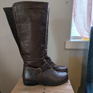 David Tate Brown Heeled Boots